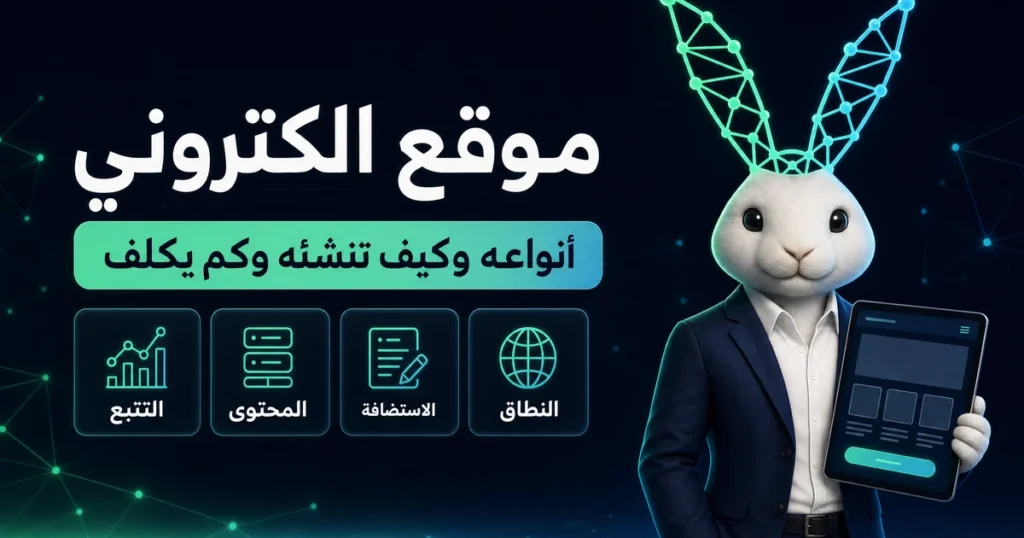موقع الكتروني احترافي سريع ومربوط بالتتبع